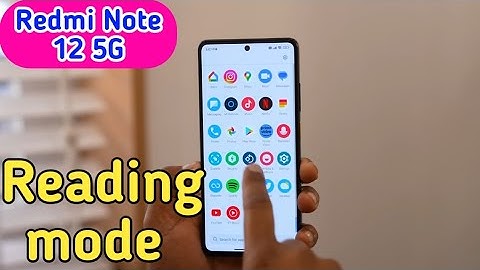 How To Reading Mode Setting Inow To Enable Reading Mode In Redmi Note 12 5G,How To Use