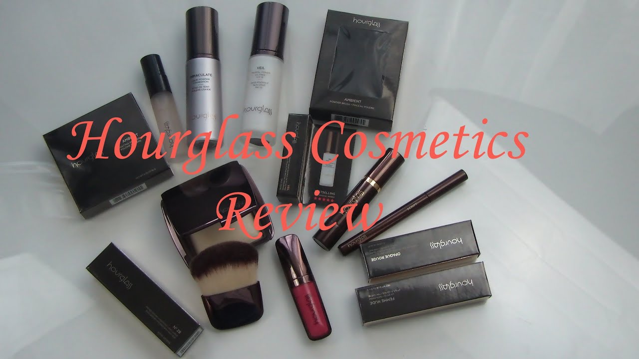 HOURGLASS Makeup Brand Review and Demo YouTube