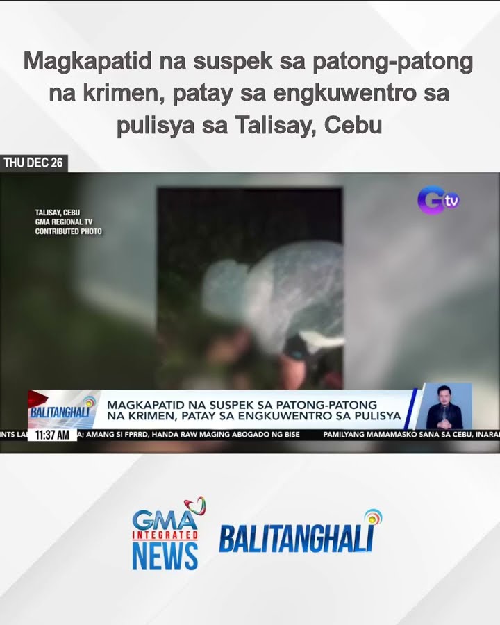 Magkapatid na suspek sa patong-patong na krimen, patay sa engkuwentro sa pulisya sa...| Balitanghali