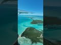 Bahamas Bound! Our flight to Great Harbour cay! #bahamas #flight #fun #island #beautiful #nature