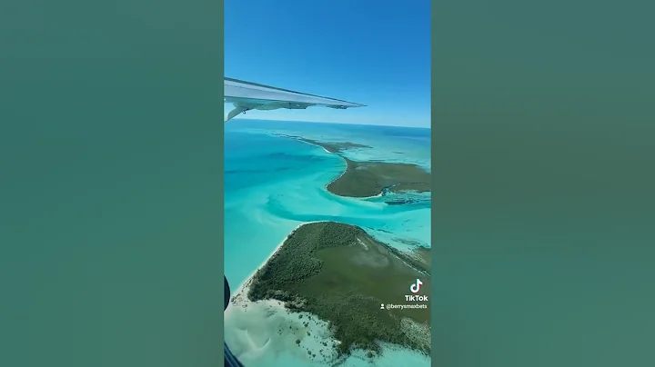 Bahamas Bound! Our flight to Great Harbour cay! #bahamas #flight #fun #island #beautiful #nature