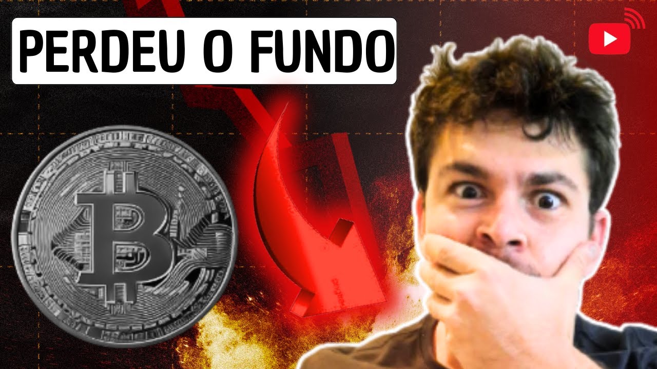 🔴URGENTE: CRASH NOS MERCADOS - BITCOIN PERDE O FUNDO DOS 76K
