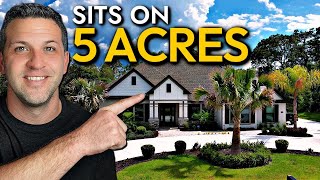 We Found RARE New Construction Homes for Sale on Acreage Near Tampa Florida [AVAILABLE NOW]