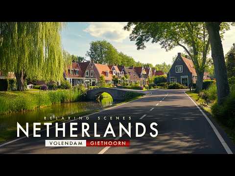 Through the Most Beautiful Landscapes 🇳🇱 | Netherlands 4K Driving Tour
