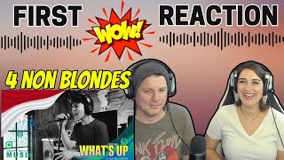 DIMAS SENOPATI - 4 Non Blondes | What's Up? | OUR FIRST REACTION |  SORRY FOR THE LAG IN VIDEO!!