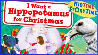 I Want a Hippopotamus for Christmas 🎄 Sing Along Book for Kids