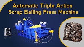 How To Start Scrap Recycling Business || Automatic Scrap Baling Press Machine || TL Pathak