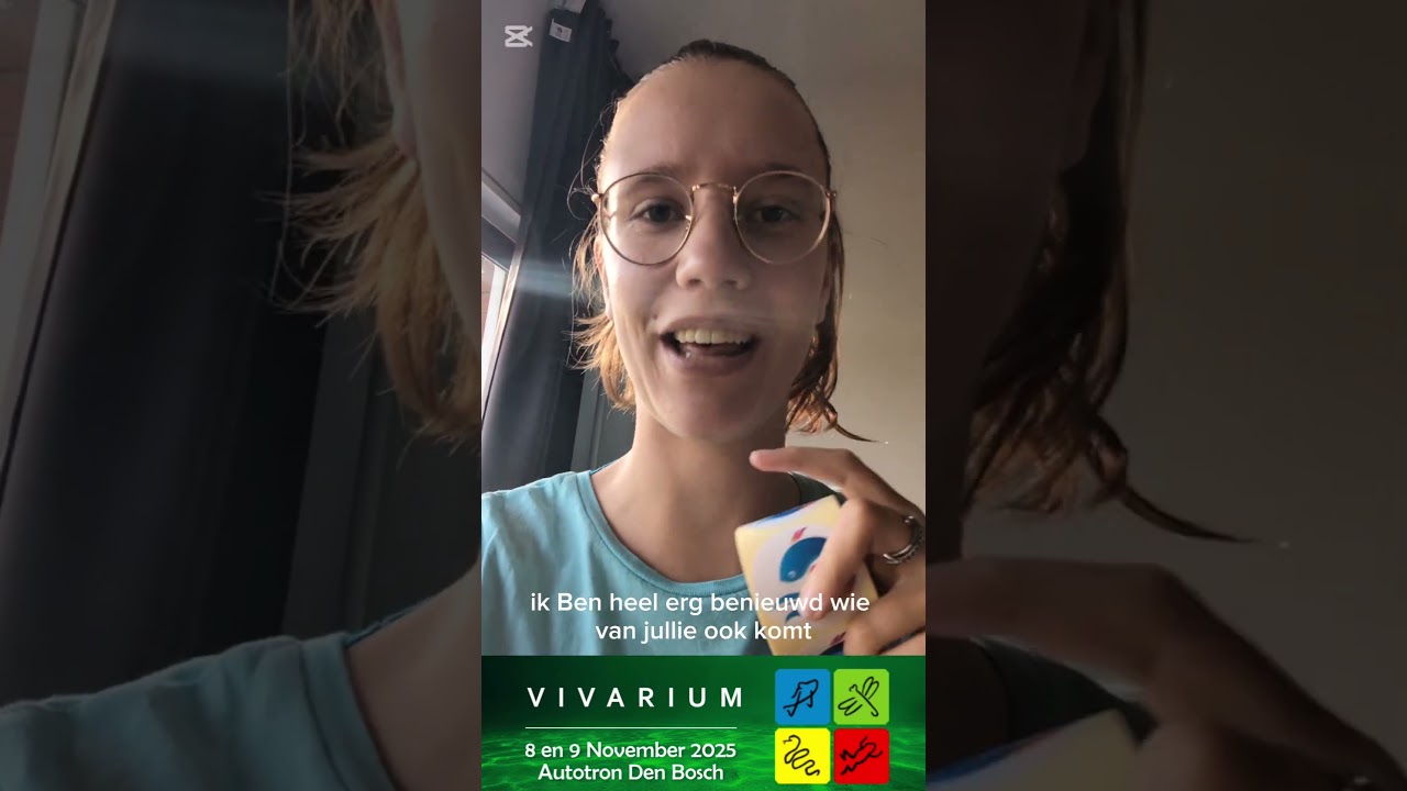 Vivarium tijd! Ben jij erbij??