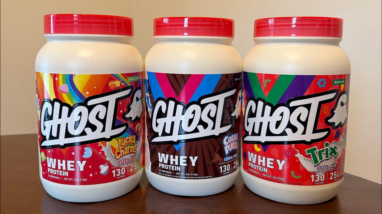 Ghost General Mills Whey Flavors