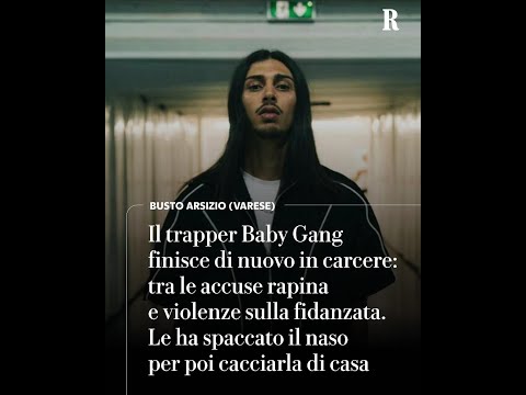Video Baby Gang di nuovo in carcere: arrestato per rapina e per aver spaccato il naso alla fidanzata