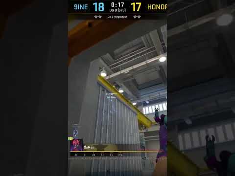 UGRAŁ CLUTCHA 1VS4 PRZY WYNIKU 18:17 W CS:GO #shorts