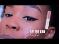 DELINEADO GATINHO E PELE GLOW| Samyra Priscila