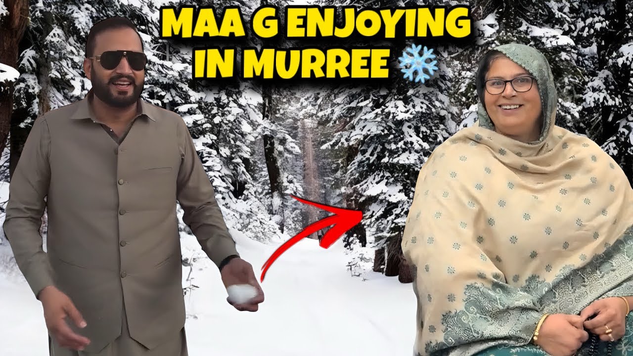 Maa G Enjoying In Murree YouTube maa-g-enjoying-in-murree-youtube