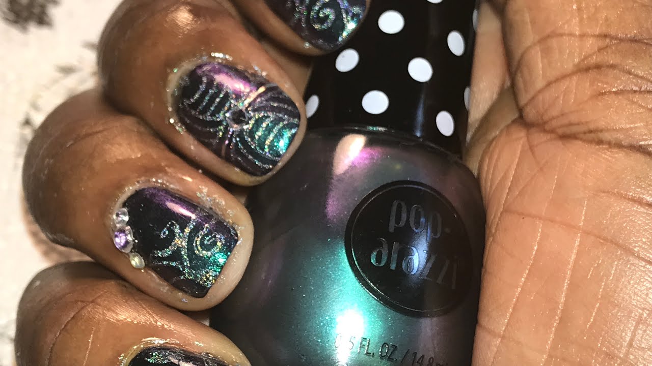 CVS Brand POP-arazzi Multi-Chrome Mani || Finger Angel