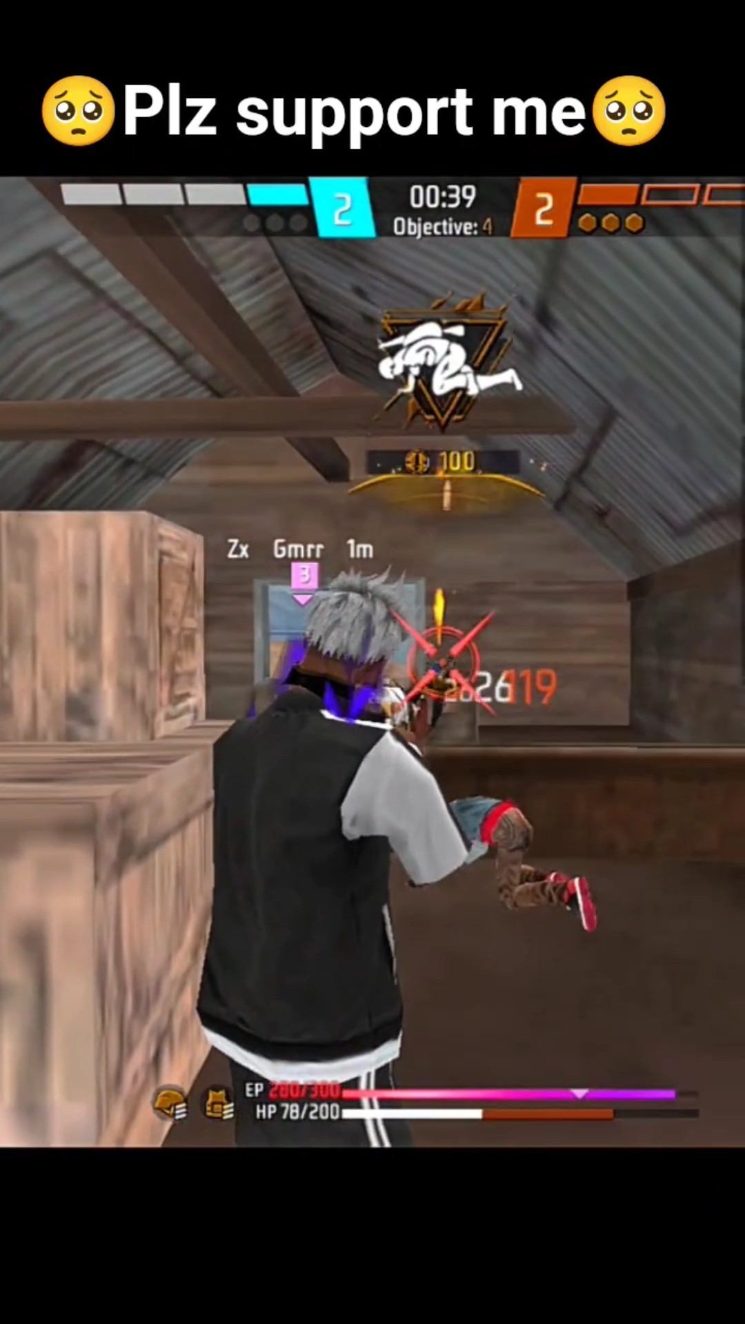 1 VS 4 CLUTCH 😎 #freefire #meimei #viral #fyp #shortsfeed