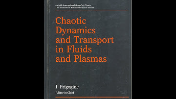 CHAOTIC DYNAMICS and TRANSPORT in FLUIDS and PLASMAS - - Ilya PRIGOGINE, 1993--Stefan University