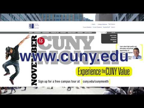 City Tech: Register for CUNY Portal