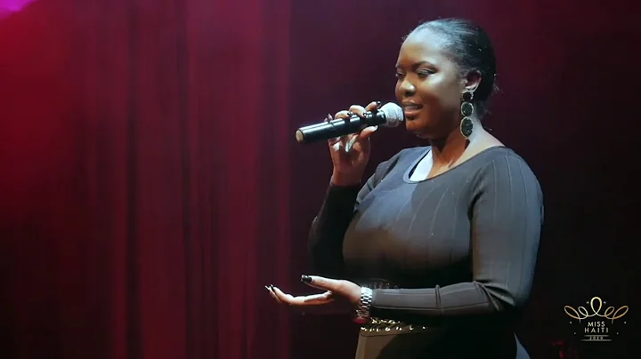 Nadia Faubert - Crmonie couronnement MISS HAITI 2020