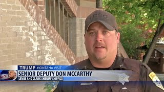 Helena-area law enforcement discuss experiences at President Trump's rally