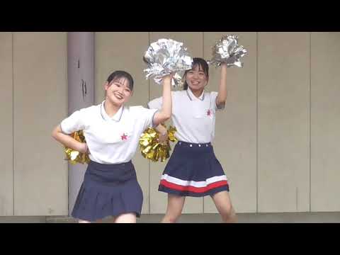 香川短期大学ダンスゼミダンス部チアダンス「スターラブレイション」２０２３だどつさくらまつり