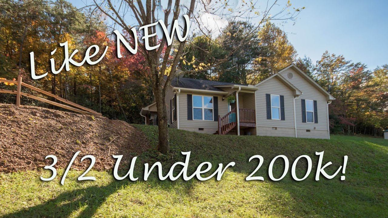SOLD Like New 3 Bed 2 Bath Home Under 200k in Franklin NC 2150 Bryson City Road YouTube