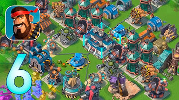 Boom Beach: Gameplay Walkthrough Part 6 - Visiting Enemies! (iOS, Android)