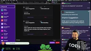 🎭 | CODING IMPROV | Episode 0 | Bean Hiker | Building an app influenced by chat suggestions screenshot 1