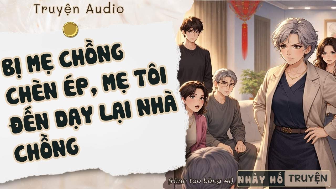 BỊ MẸ CHỒNG CHÈN ÉP, MẸ TÔI ĐẾN DẠY LẠI NHÀ CHỒNG | TRUYỆN AUDIO
