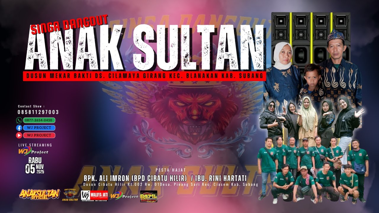 LIVE SINGA DANGDUT ANAK SULTAN || SHOW CIBATU - CIASEM || 05 NOV 2025