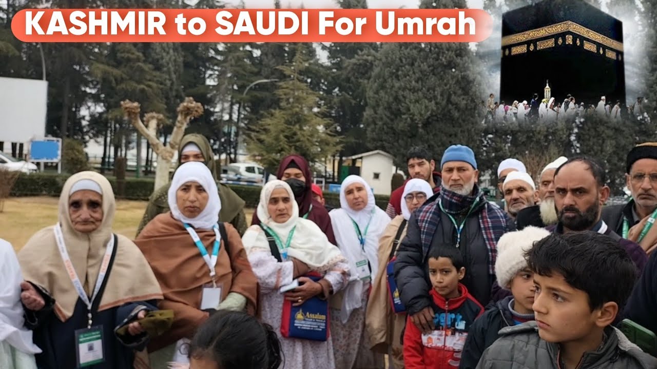 Umrah Journey from Kashmir to Saudi  ✈️ 🕋  | Full Video ❤️