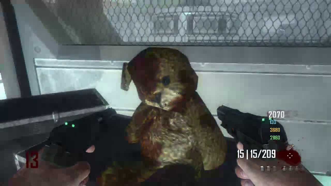 Black ops 2 zombies teddy bears ALIVE!?! YouTube