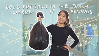 clean & declutter with me ❄️ peace out 2020!