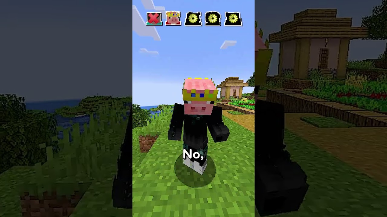 WHO IS THE REAL BEGINNER IN MINECRAFT?⛏️ #shorts