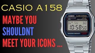 Casio A158 Review - an icon too far?