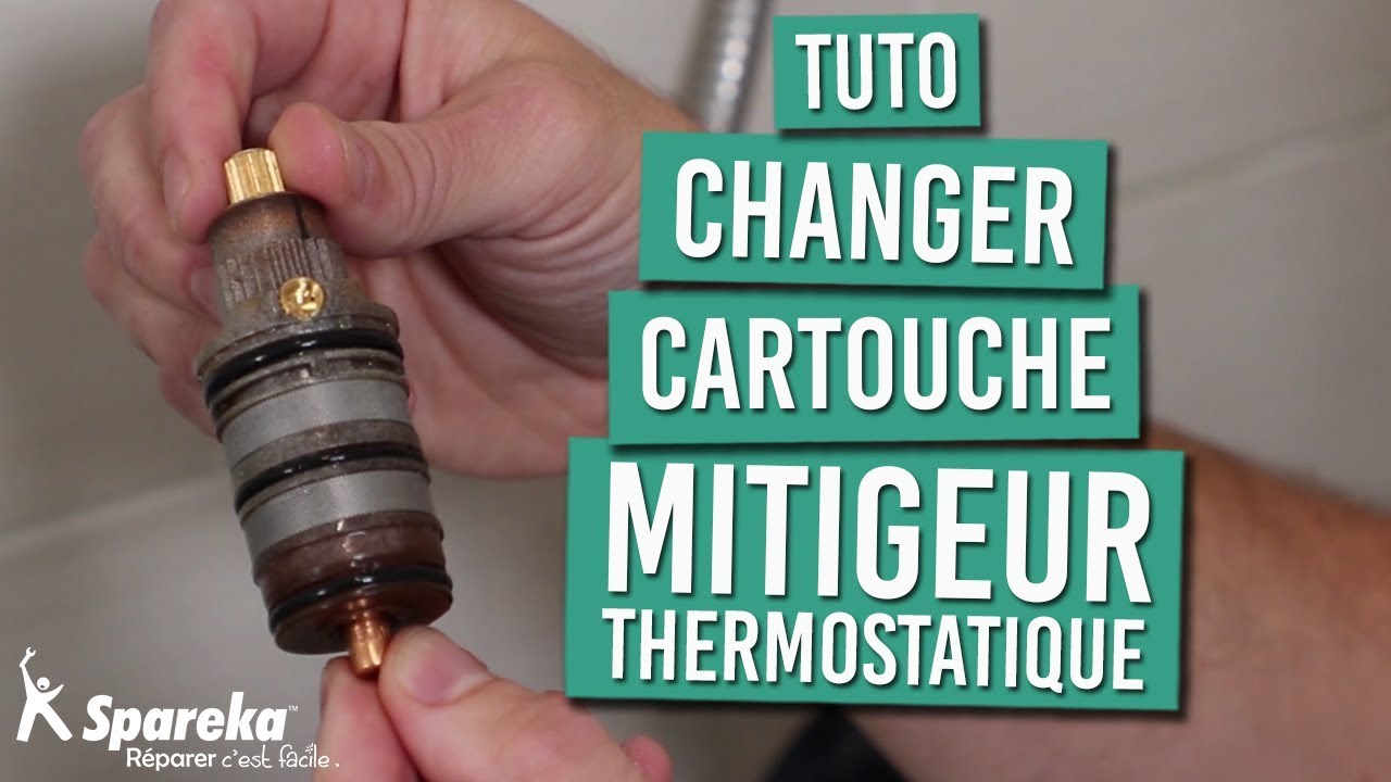 Comment changer les cartouches de votre mitigeur thermostatique de douche 