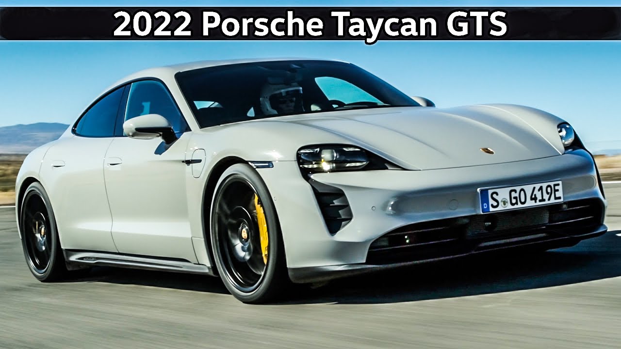 2022 Porsche Taycan GTS in Chalk Color YouTube