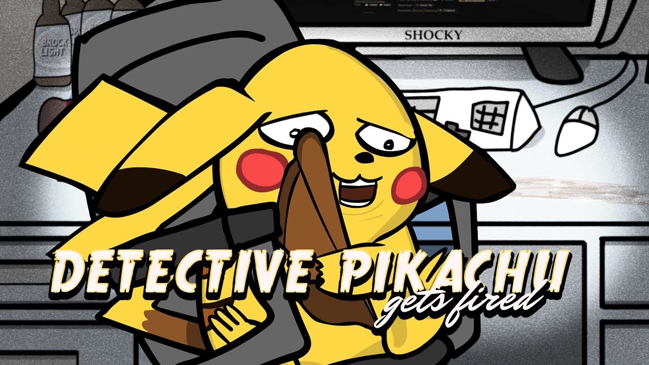 Detective Pikachu Gets Fired Pokemon Parody Animation
