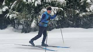 How to Classic Cross Country ski with the Diagonal Stride