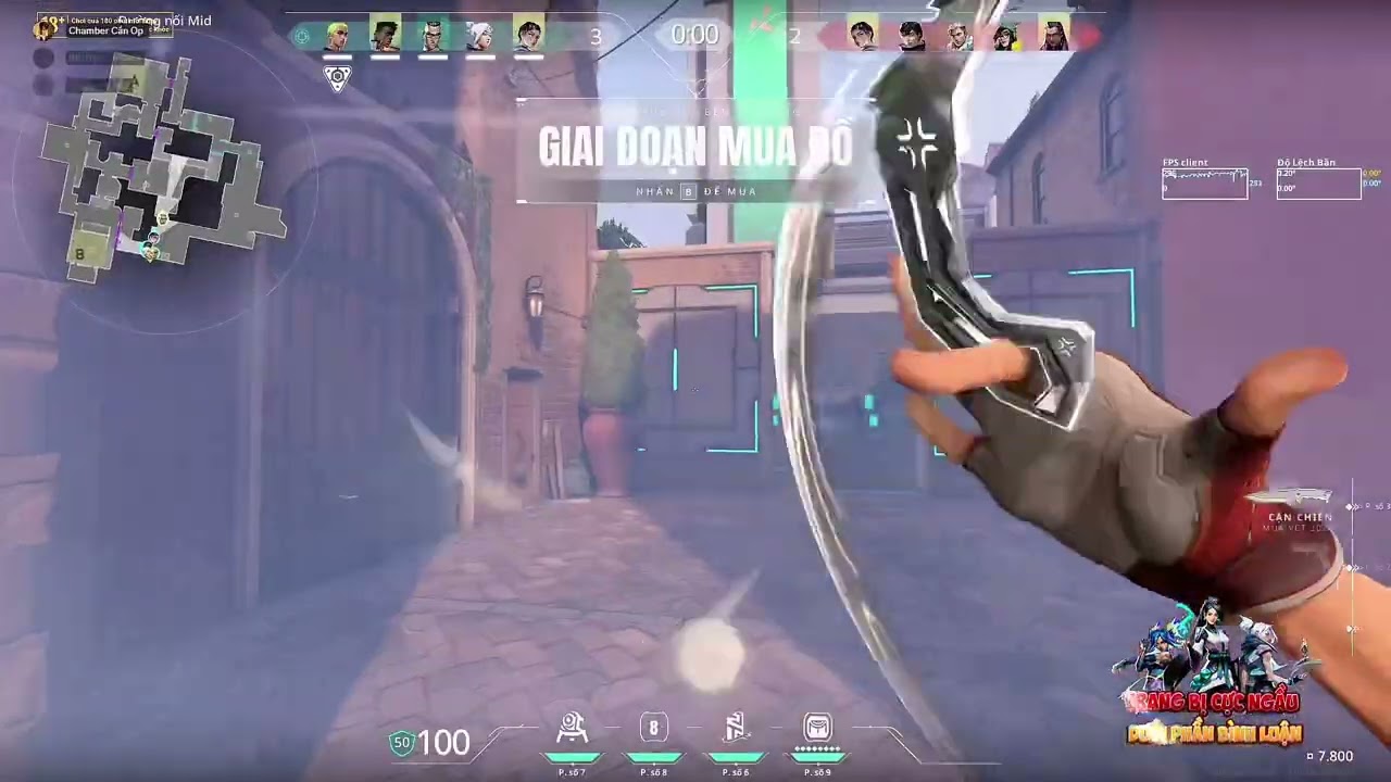 Chamber cần OP 1 chấm sành điệu #valorant #valorantclutchmoments #valorantclips 