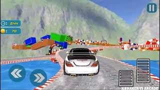 Need for Car Stunts: Mega Ramps | Impossible Stunts Car Driving - Android GamePlay 3D screenshot 2
