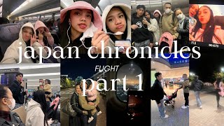 Japan Chronicles-part 1 !! (flights)