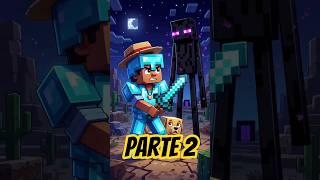 PARTE 2. NO MUNDO DE MINECRAFT!! #3d #desenho #disney #cartoon #minecraft #minecraftshorts