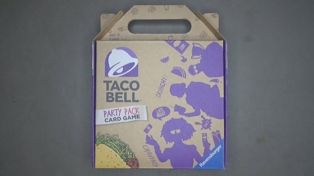 How To Play Taco Bell Party Pack Card Game