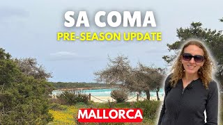 It's all coming together in Sa Coma, Mallorca (Majorca).