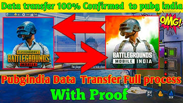 🔥How to Transfer old Data to Pubgindia Full process 🔥pubgm old Account Transfer To BGMI Full process