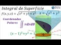 Integral de Superficie #1 | Cono y Cilindro | Coordenadas Polares [LARSON 15.6]