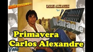 Karaokê  Carlos Alexandre Primavera (Com Back Vocal)