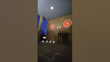 "Red Eyes" at Cranbrook by Motomichi Nakamura | Projection Mapping Installation #shorts