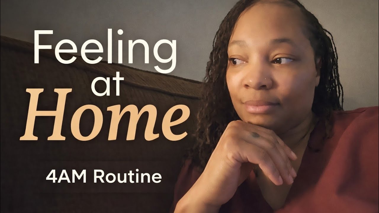 Feeling at Home Before I’m There | Early Morning Routine & Life Reflections