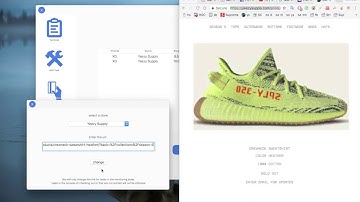 AIOMACBOT - TASK BOT ADIDAS FROZEN YELLOW / BELUGA 2.0 YEEZY YEEZYSUPPLY SETUP / DEMO